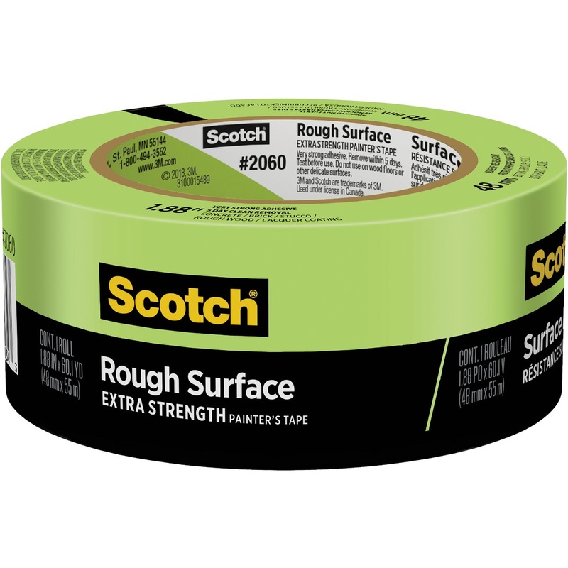 3M Scotch Green 1.88 In. x 60.1 Yd. Rough Surface Painter’s Tape