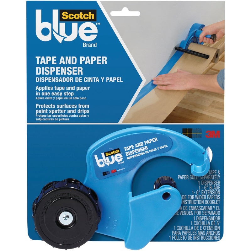 3M ScotchBlue Painter’s Tape & Paper Dispenser Tool