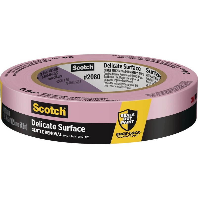 3M Scotch 0.94 In. x 60 Yd. Delicate Surface Painter’s Tape