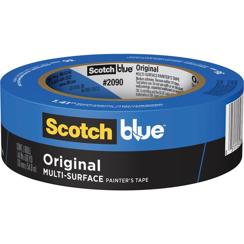 3M Scotch Blue 1.41 In. x 60 Yd. Original Painter’s Tape