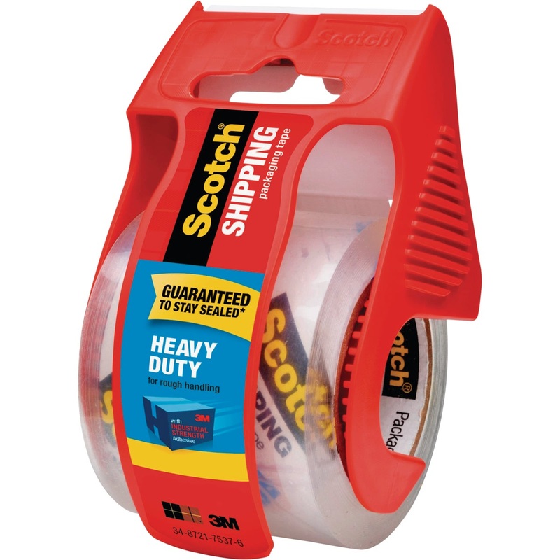 3M Scotch 2 In. x 800 In. Clear Mailing Tape