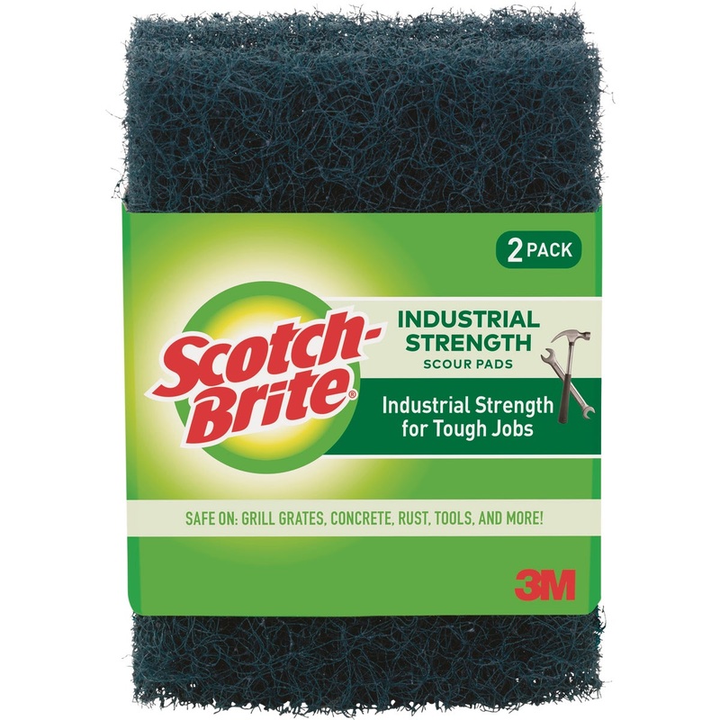 3M Scotch-Brite Industrial Strength Scouring Pad (2-Count)
