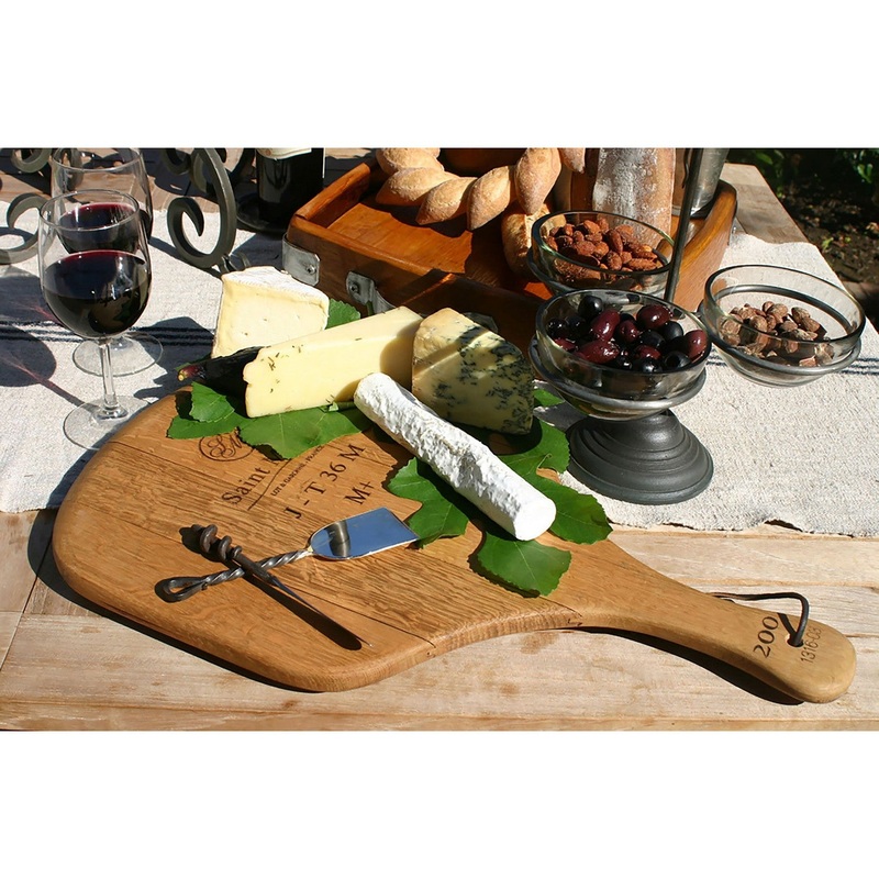 Wine Cask Cheese BoardTRAY006