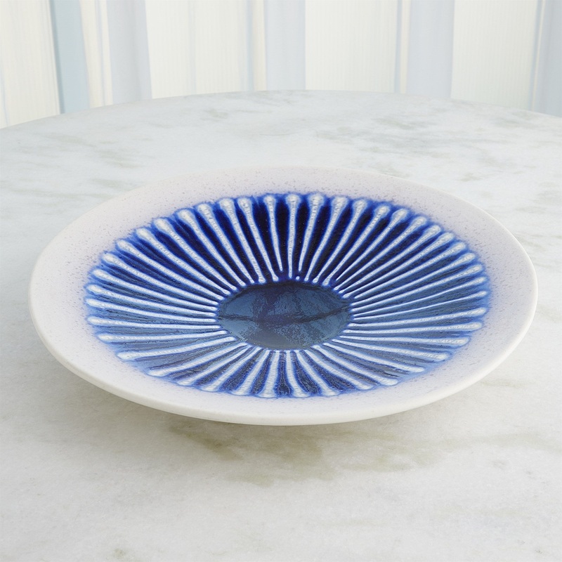Striped Charger Cobalt